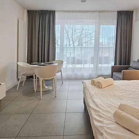Holidayhomepl Aquamarina Prima 04 Z Tarasem Przy Plazy Мендзыздрое