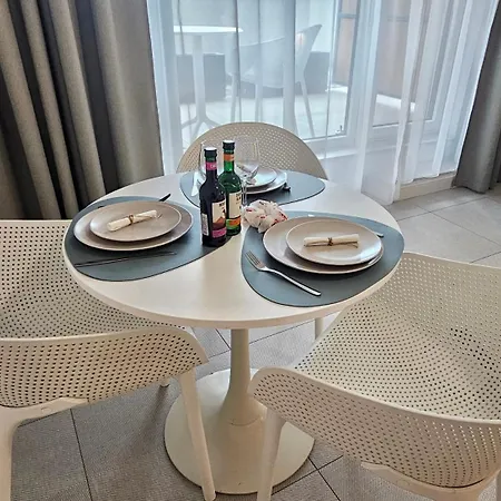 Апартаменты Holidayhomepl Aquamarina Prima 04 Z Tarasem Przy Plazy *