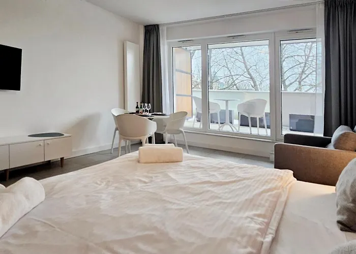 Apartmán Aquamarina Prima 04 Z Tarasem Przy Plazy Miedzyzdroje