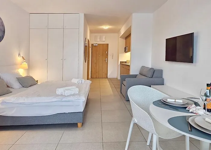 Aquamarina Prima 04 Z Tarasem Przy Plazy Apartmán