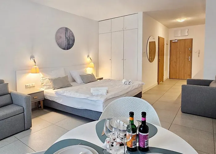 Aquamarina Prima 04 Z Tarasem Przy Plazy Apartmán *