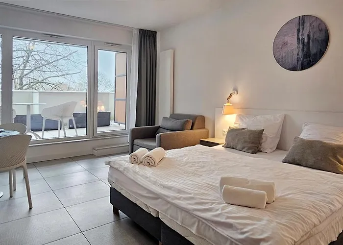 Aquamarina Prima 04 Z Tarasem Przy Plazy Apartmán Miedzyzdroje